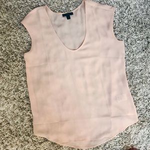 J. Crew shirttail cap sleeve blouse